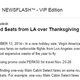 Image for article titled Thanksgiving is the best day to fly business class